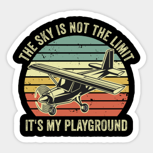 Pilot Funny Aviation Lover Quotes Airplane Enthusiast Sticker